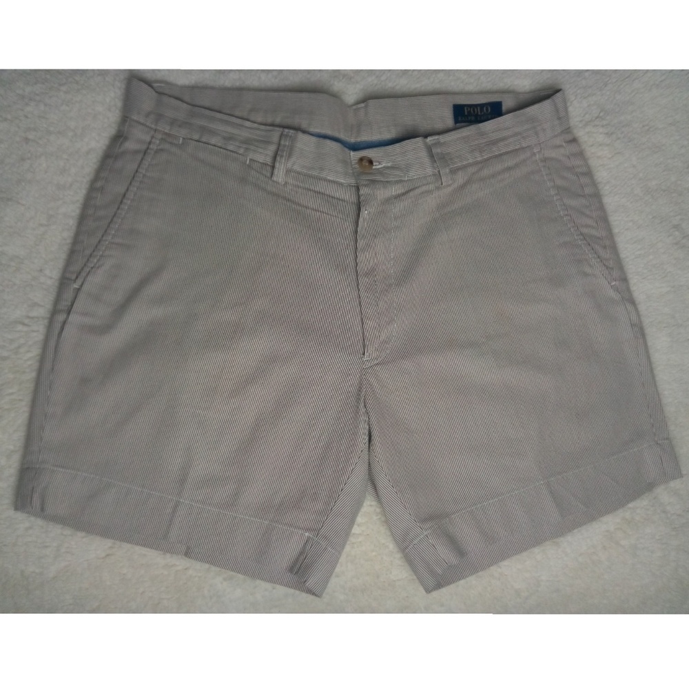 Tan Polo Shorts